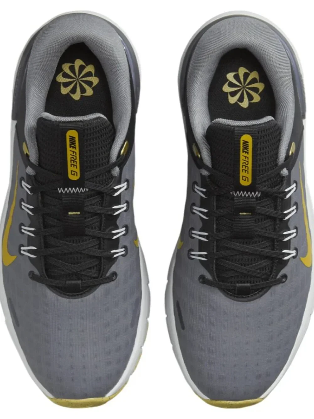Nike Free Golf NN Wide Size 9 Mens Golf Shoes Black Grey Gold FQ7875-003 NEWNike